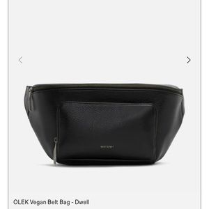 Matt and Nat Dwell belt bag- Black color brand new with tags